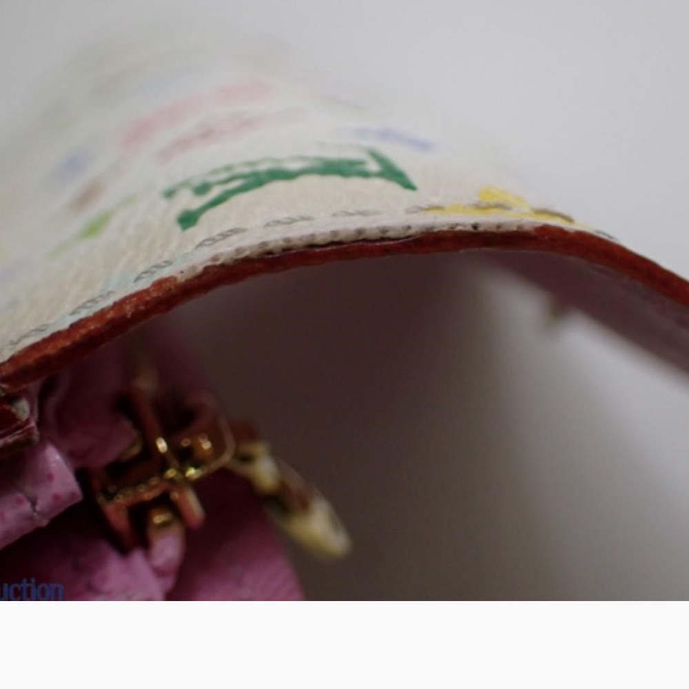 Authentic Vintage Louis Vuitton Monogram Multicolor Murakami Sarah Long Wallet - Picture 6 of 14